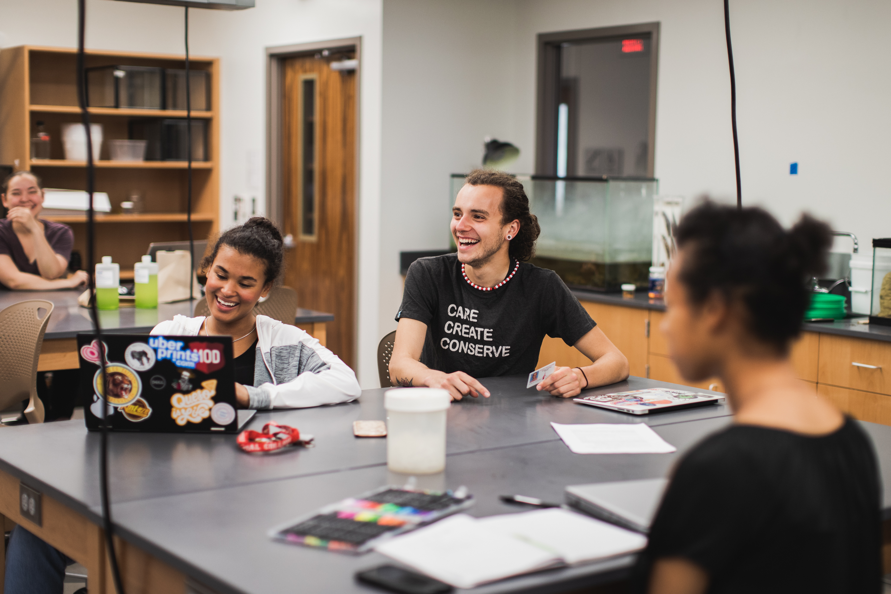 Students Studying