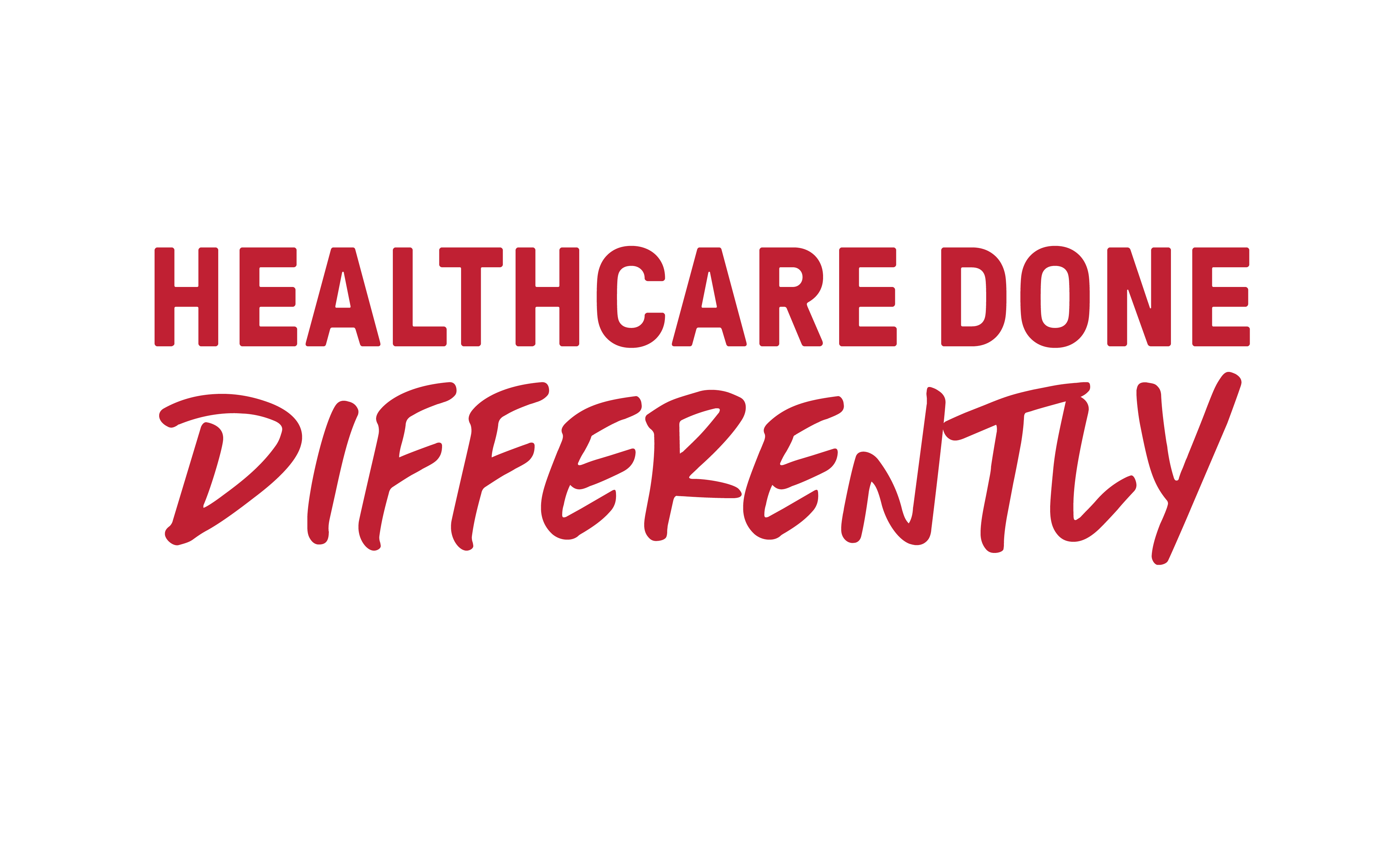 Healthcare Done Differently