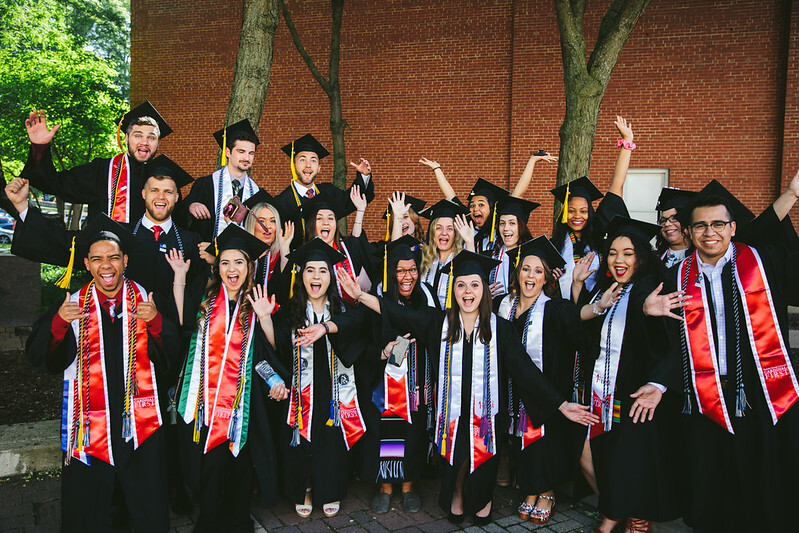 North Central College graduates