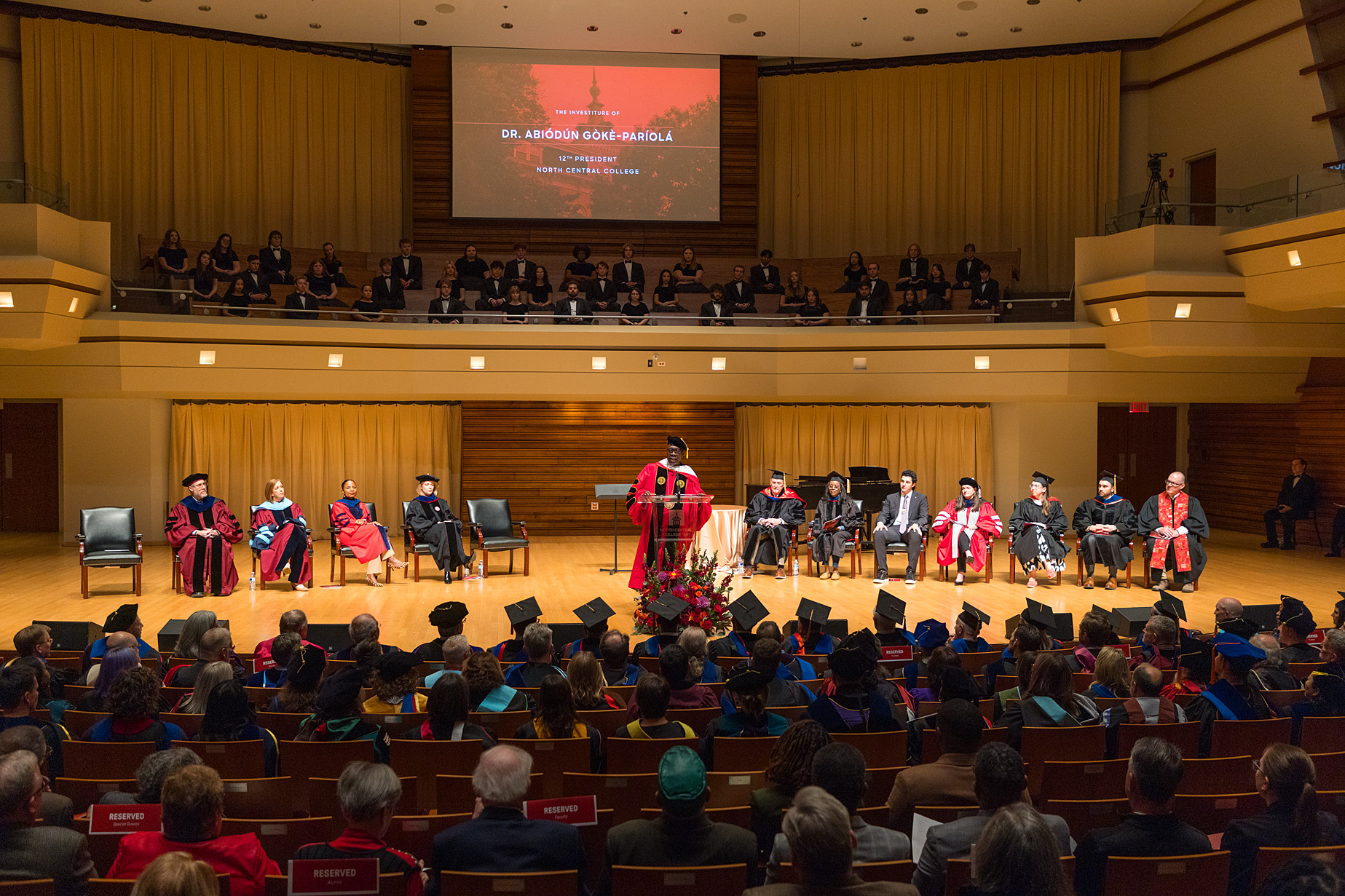The Investiture of the 12th President.