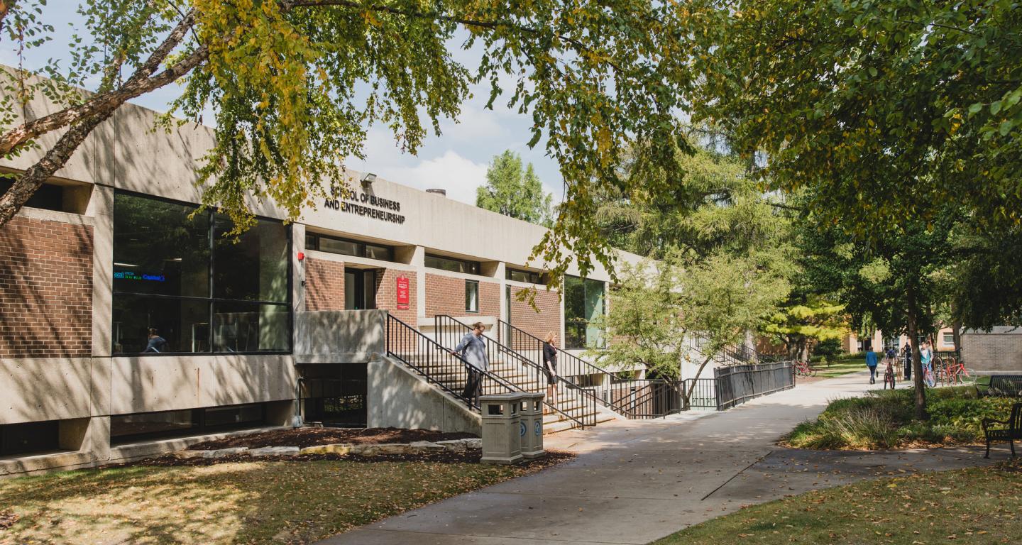 The School of Business and Entrepreneurship at North Central College.