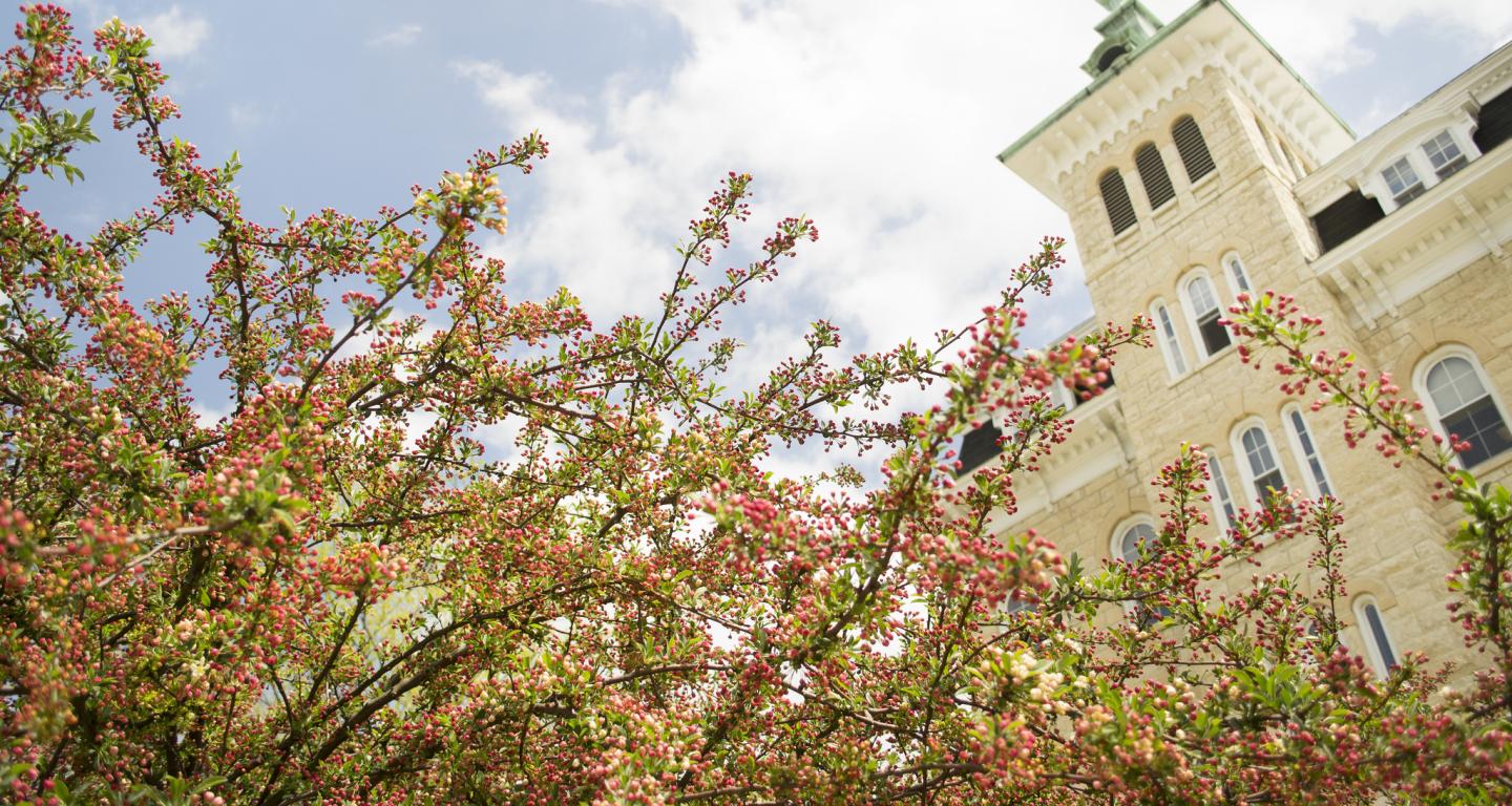 Old Main in Spring