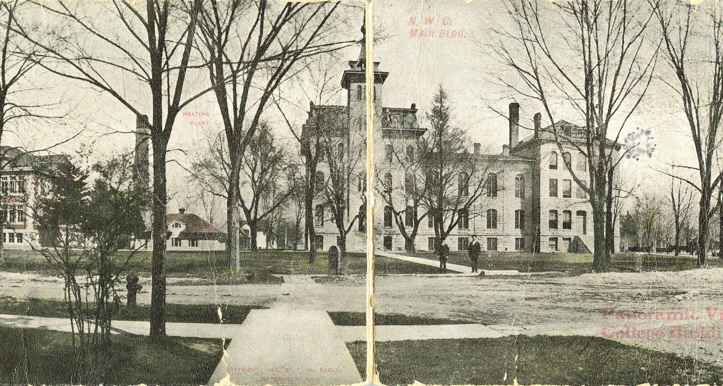 Old Main panorama, WWI Era