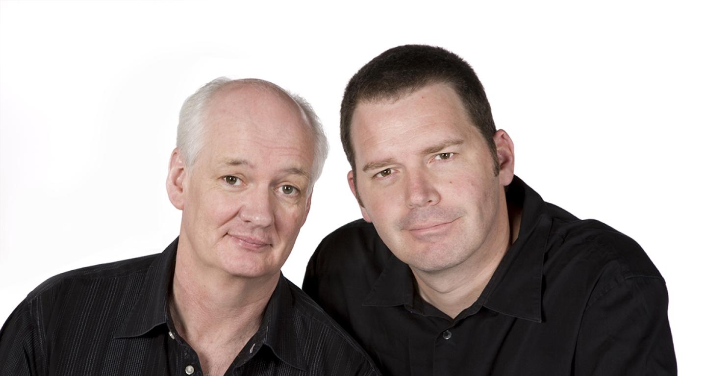 Colin Mochrie and Brad Sherwood