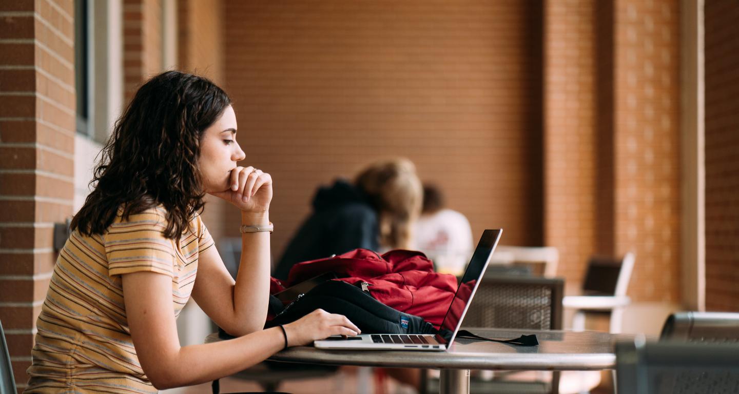 student studying 