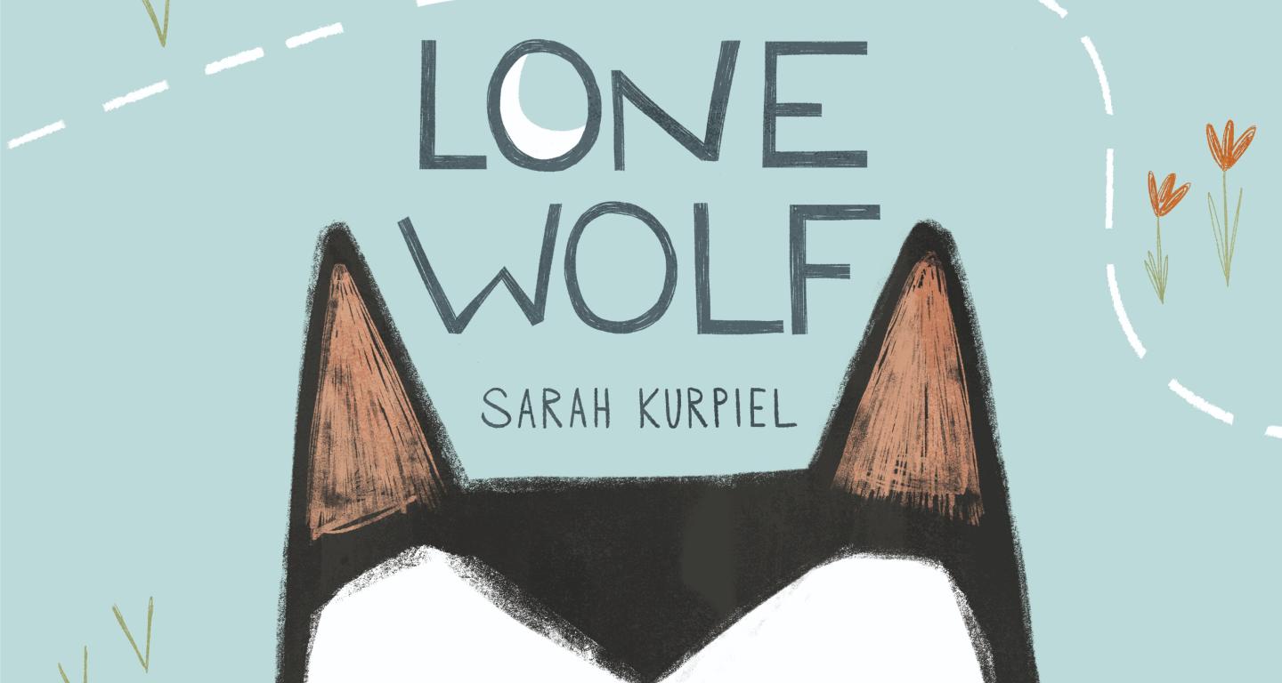 The cover to the book Lone Wolf.