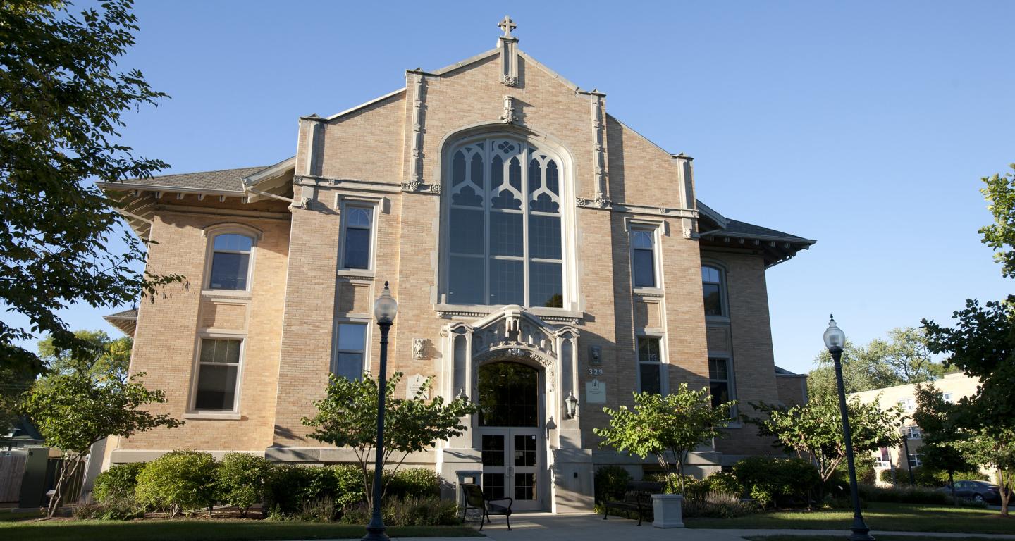 Kiekhofer Hall, where North Central College houses its religious studies program.