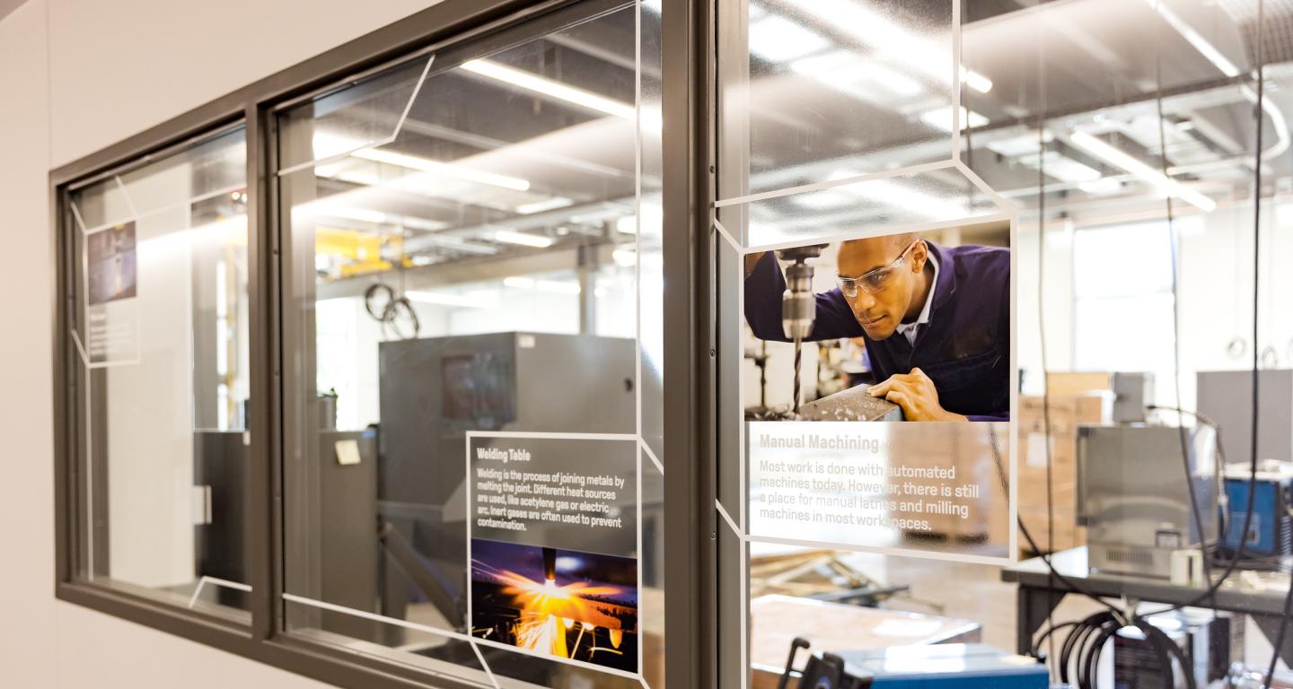 A picture of lab facilities used for civil engineering study at North Central College.