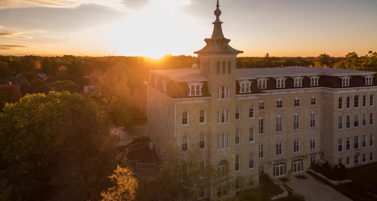 Old Main at Sunset 