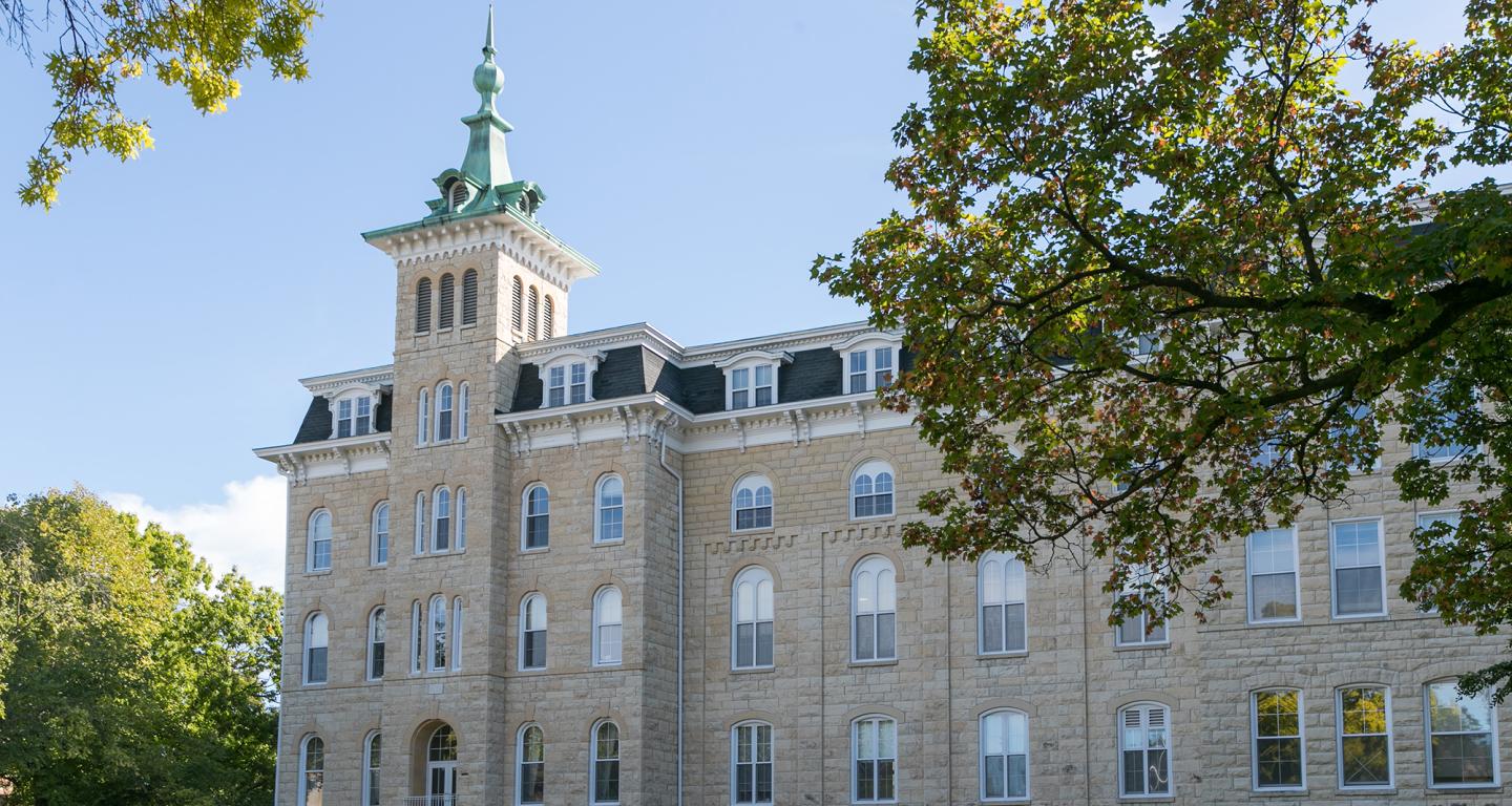 The main building at North Central College.