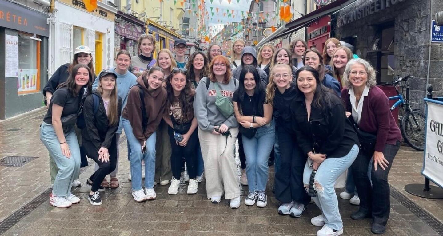 May Term North Central students in Ireland