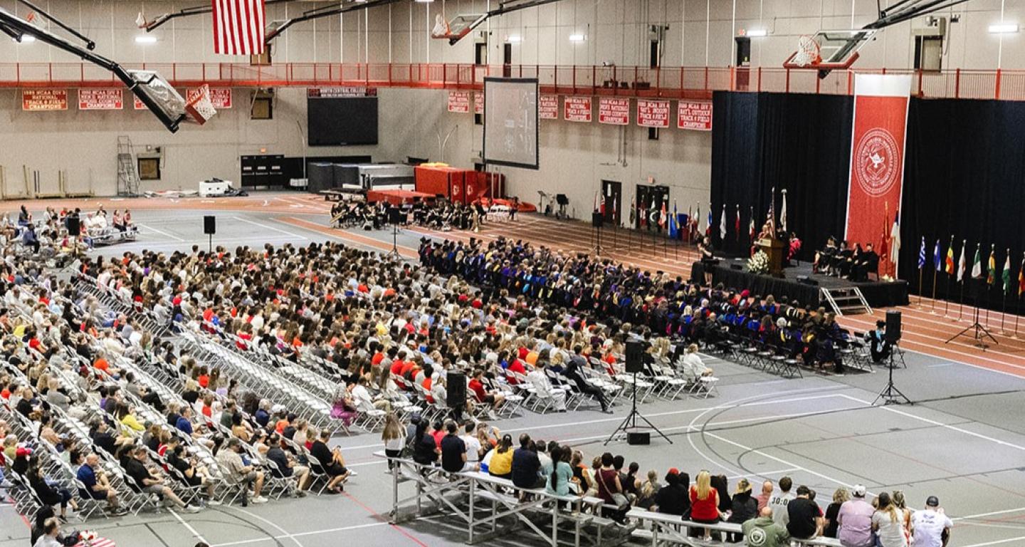 New students and their families gathered at Convocation