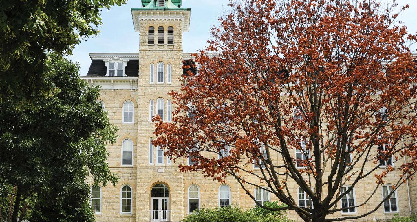 north central college old main building