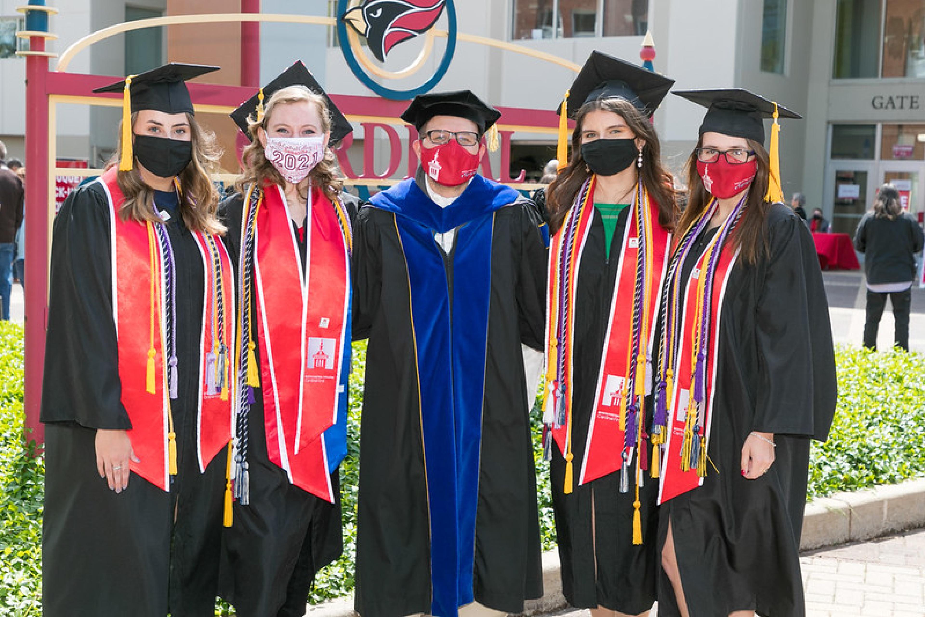 North Central College’s inperson Commencement ceremonies made