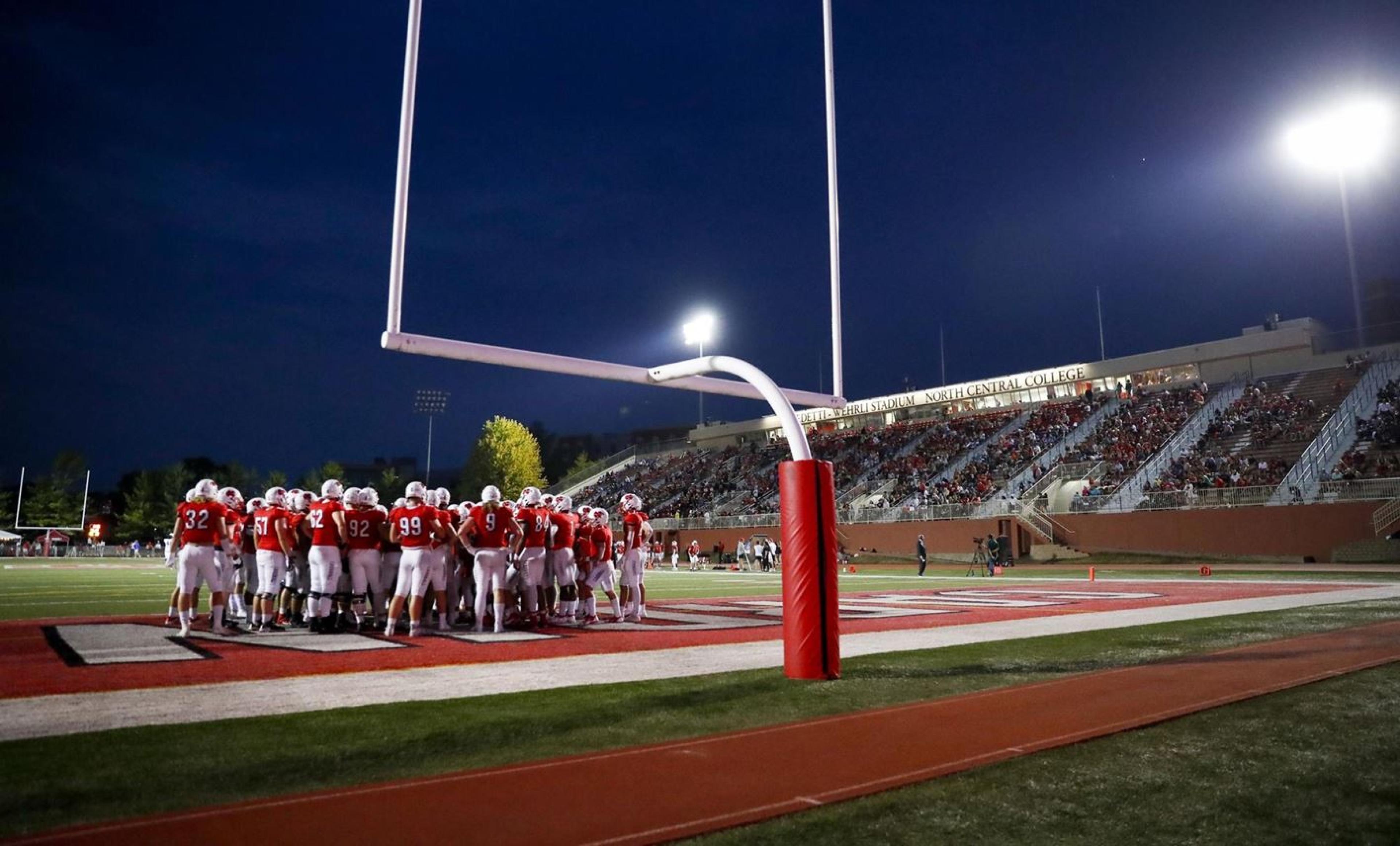 North Central College football team garnered media spotlight in the North Central College football team garnered media spotlight in the