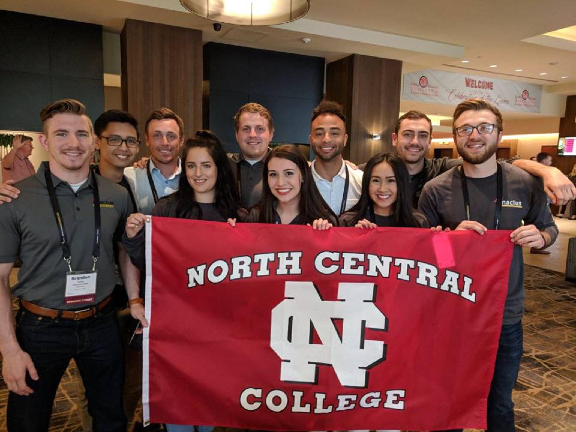 The North Central Enactus team.