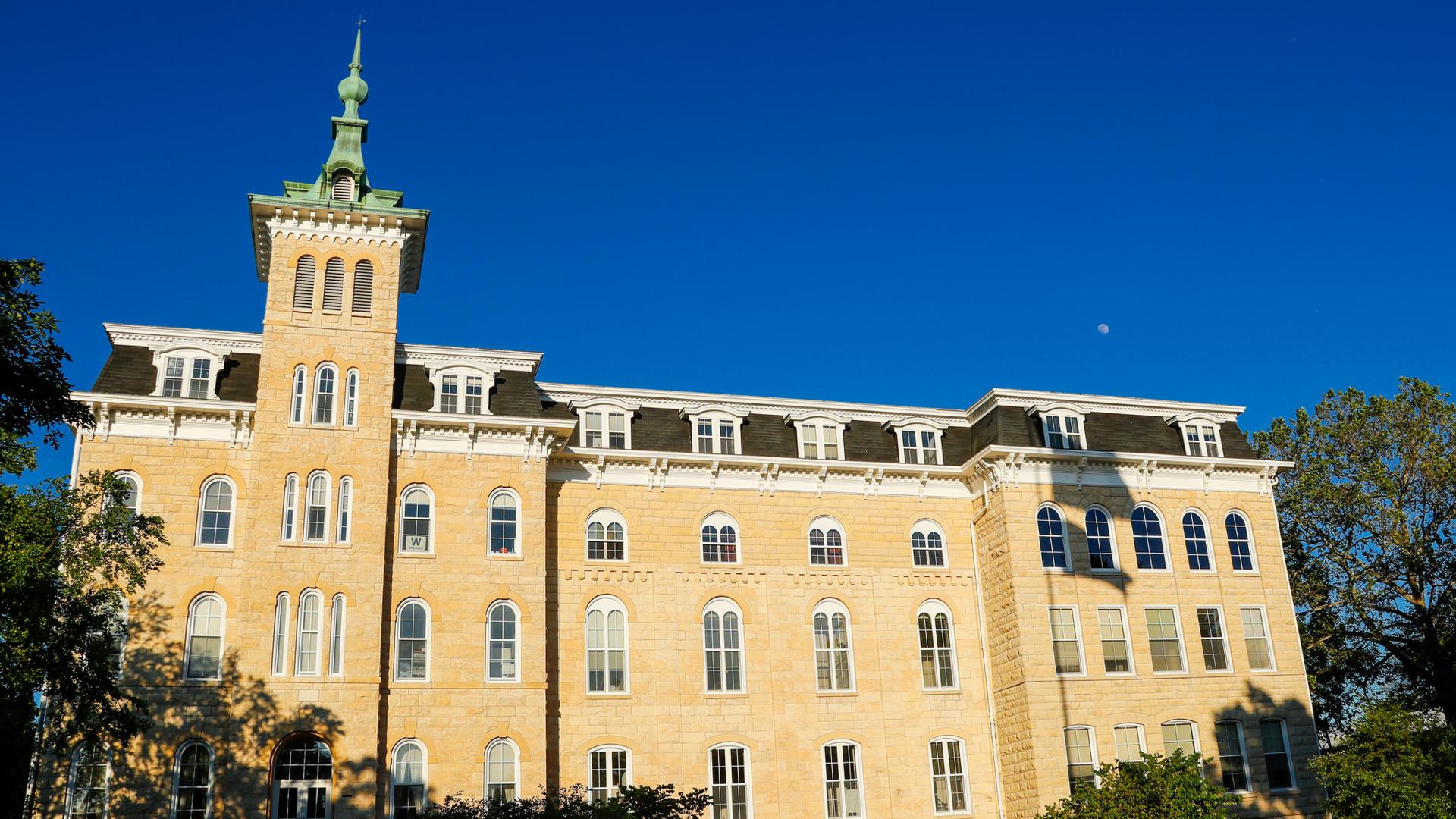 Old Main building at North Central College