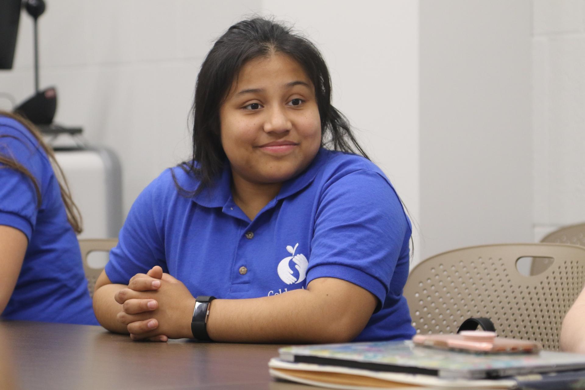 North Central College student and Golden Apple Scholar Kaylee Borja.