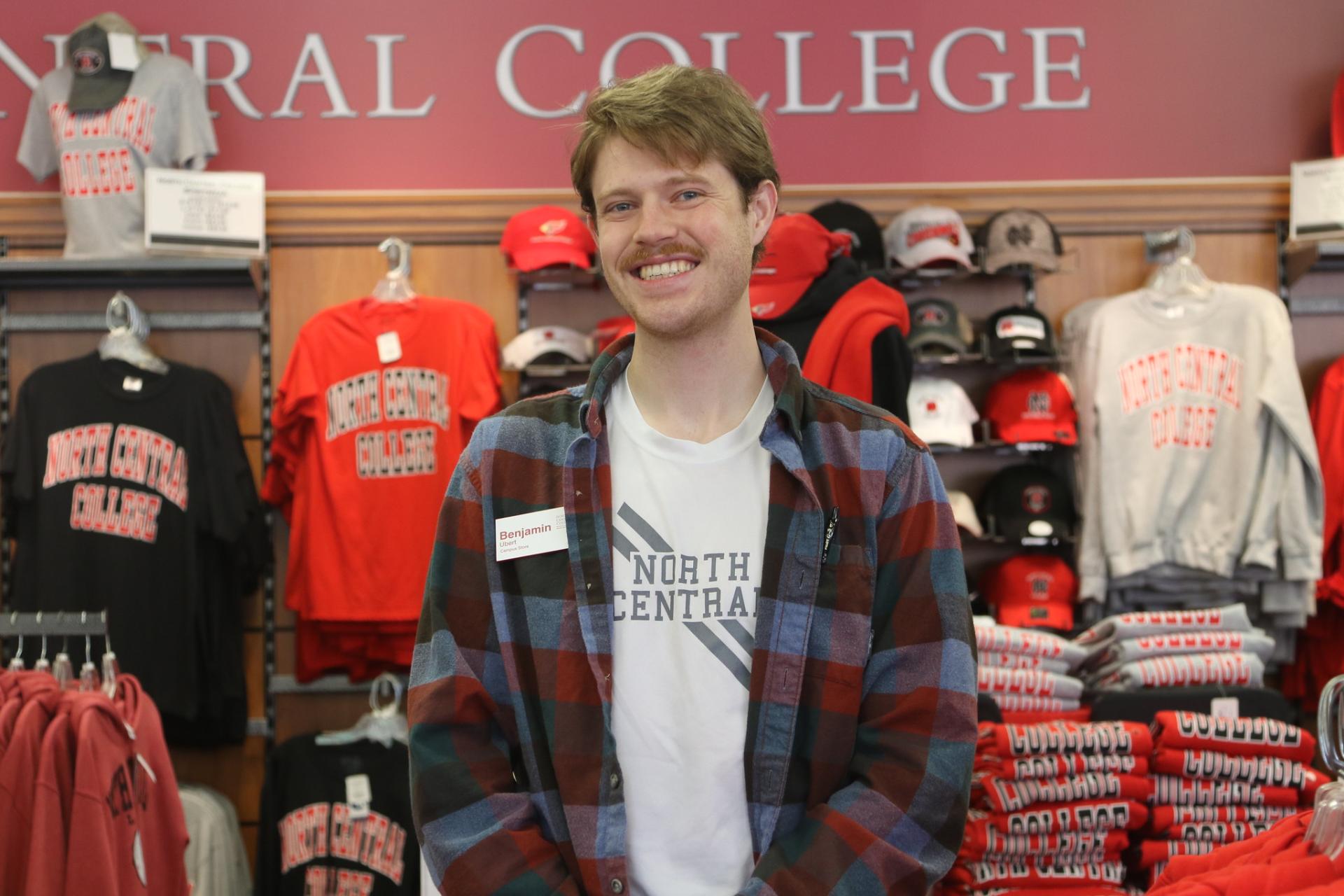 North Central College and Campus Store alumnus Benjamin Ubert.