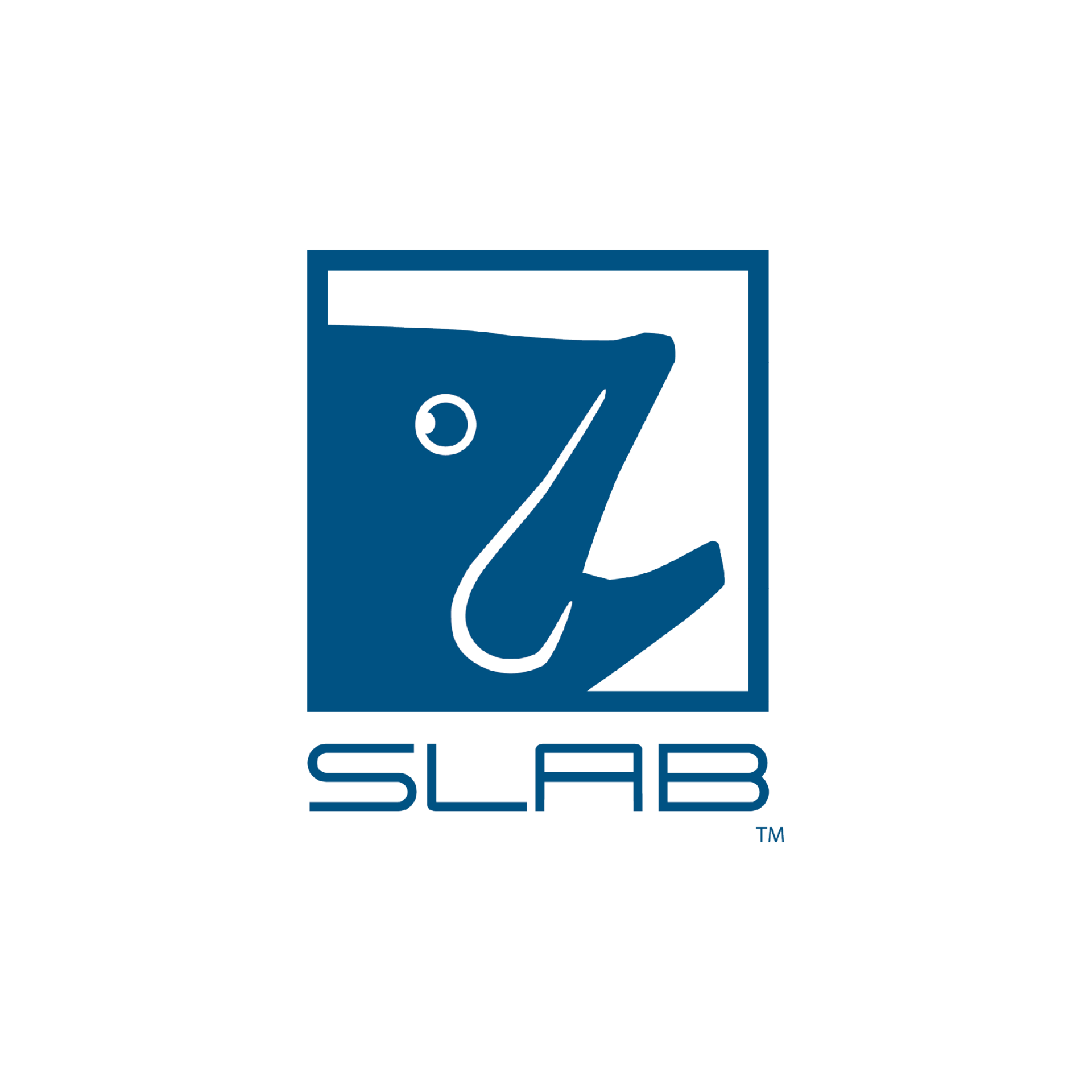 The SLAB Outdoors logo.