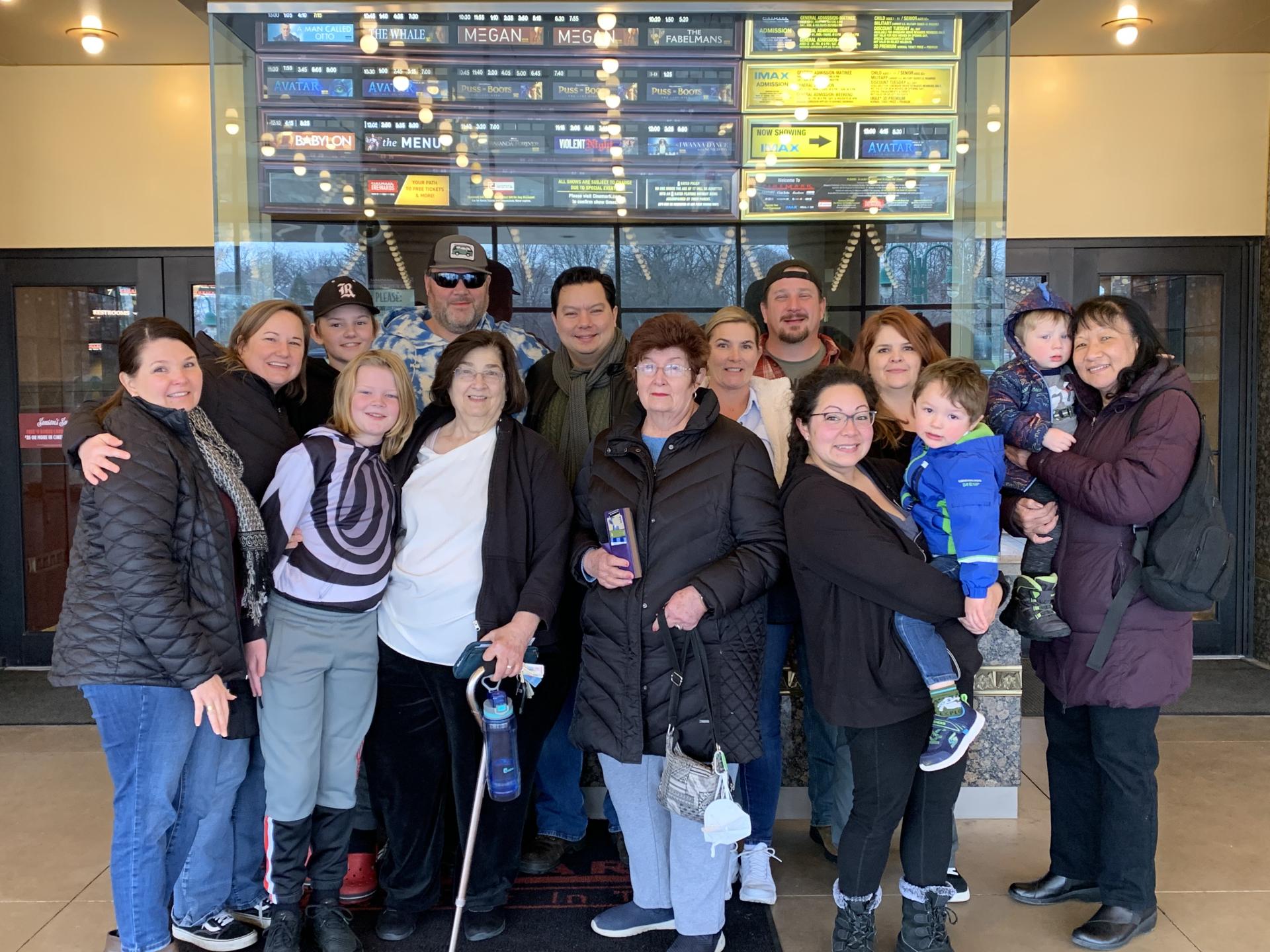 North Central College alumnus Peter Sipla and his family.