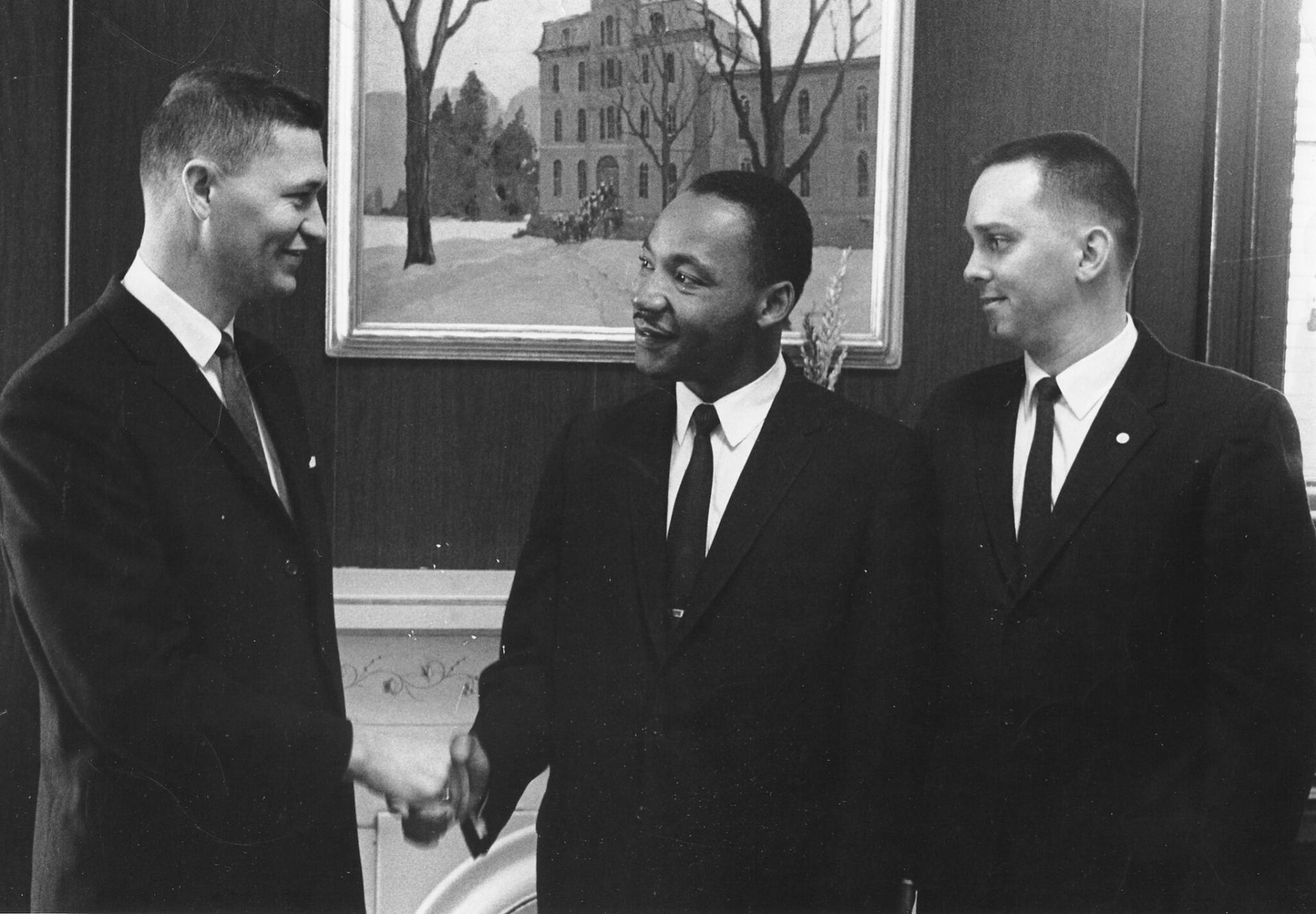 MLK at North Central College in 1960