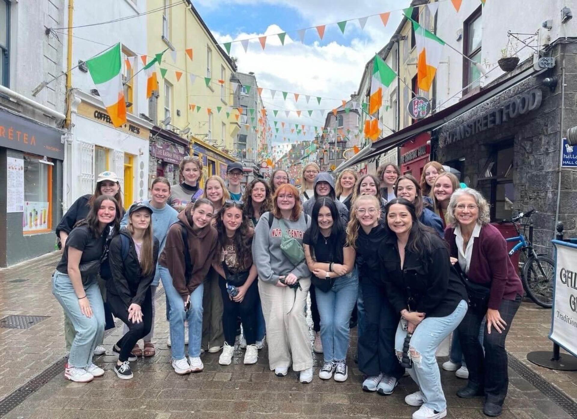 May Term North Central students in Ireland