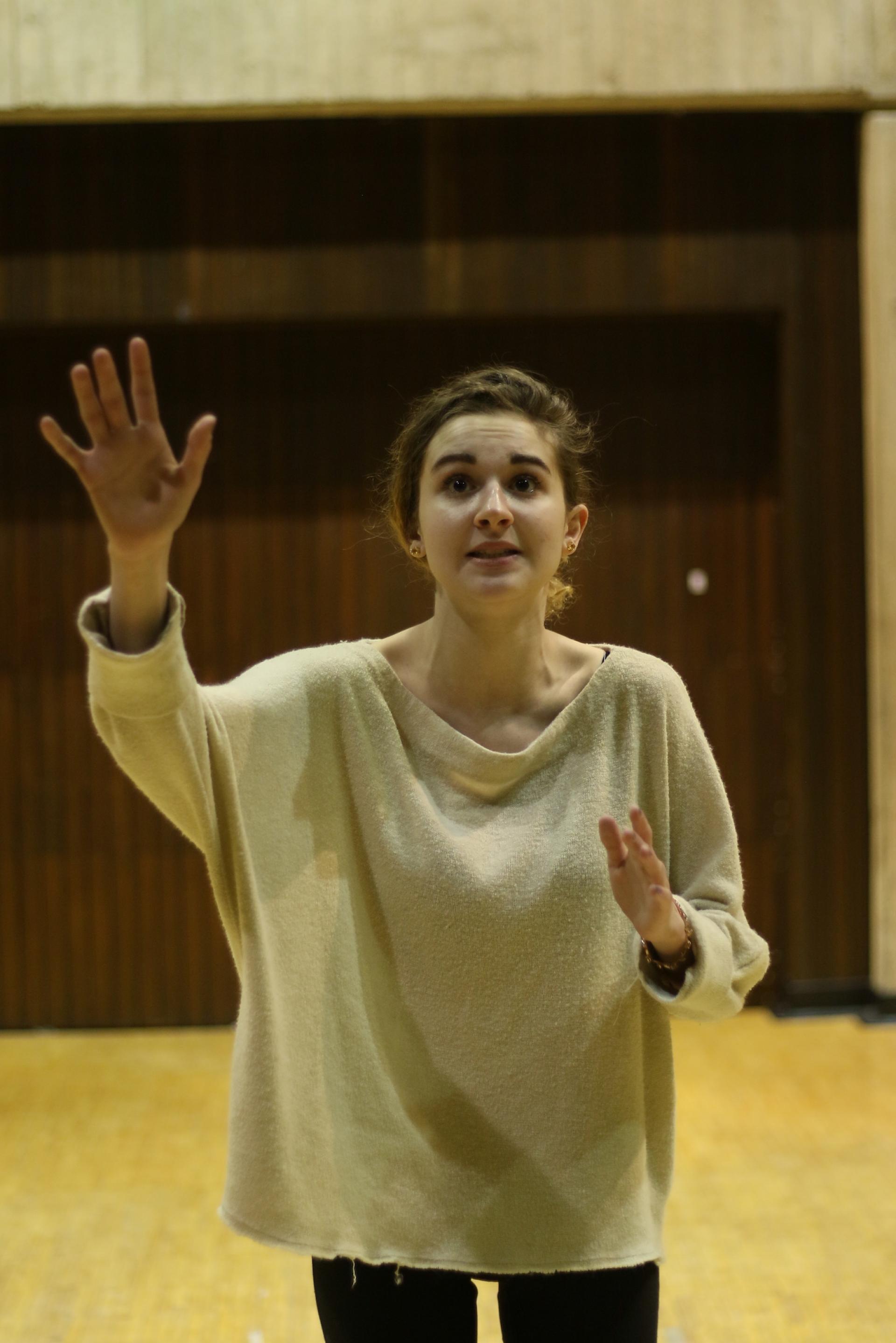 Carter Rose Sherman as Iphigenia.