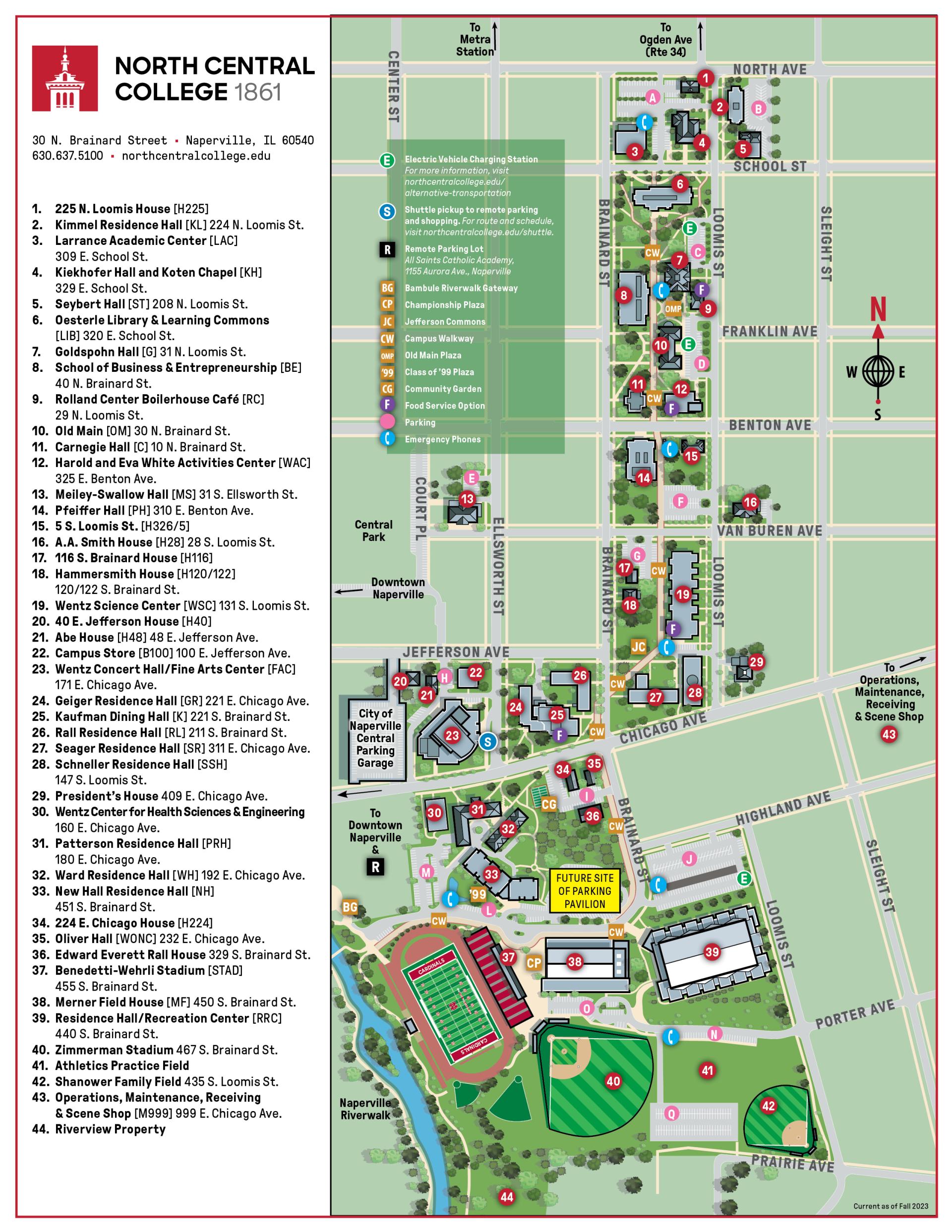 campus map