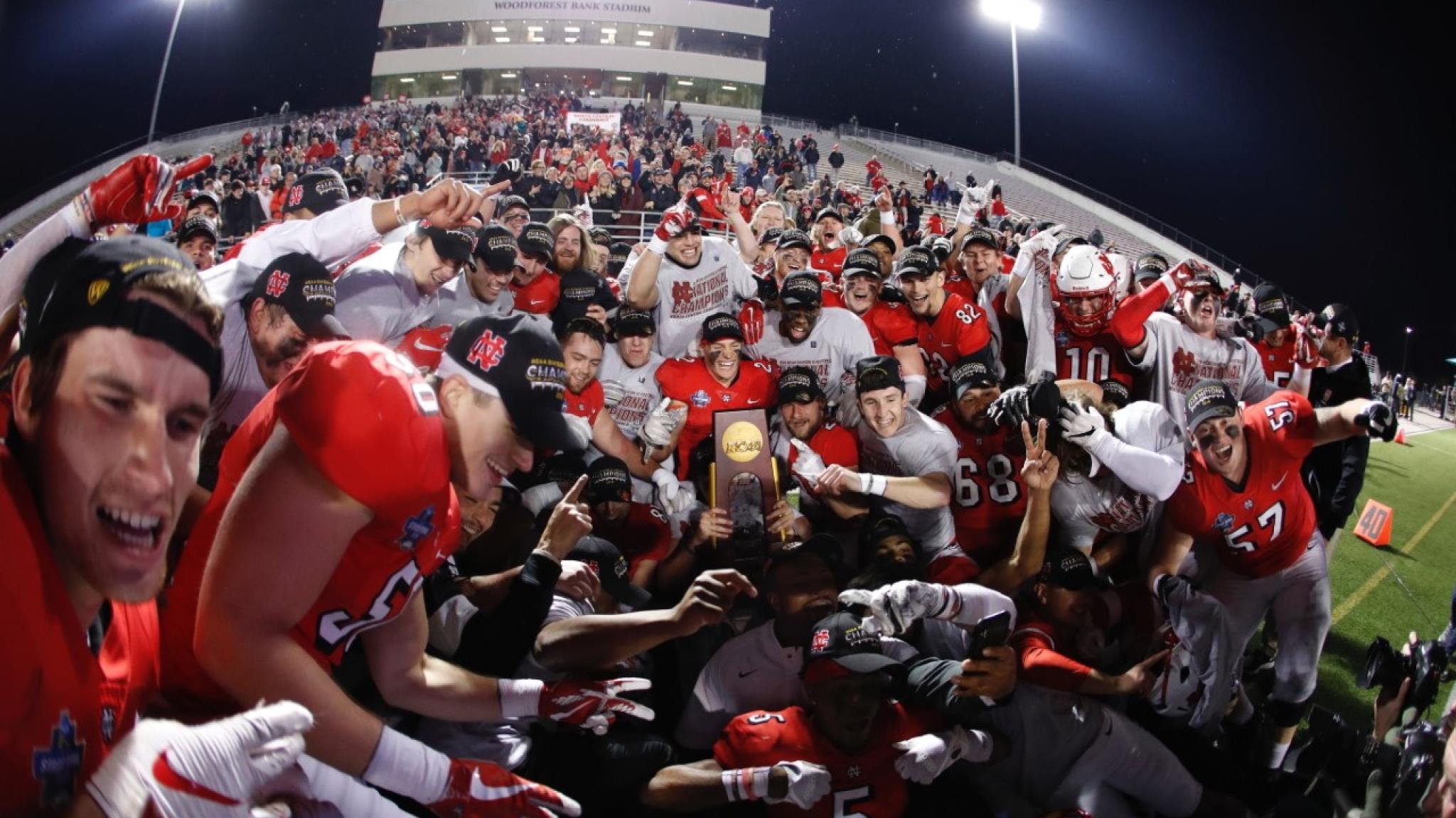 Football Rally North Central College