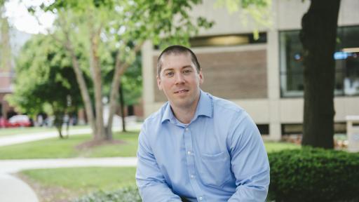 North Central College Professor Ryan Decker.