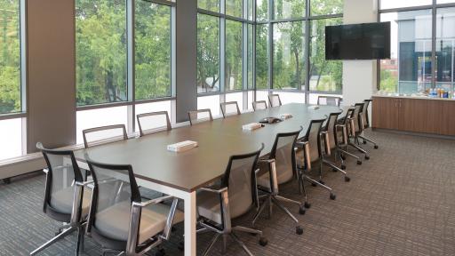 Conference room in Wentz Science Center