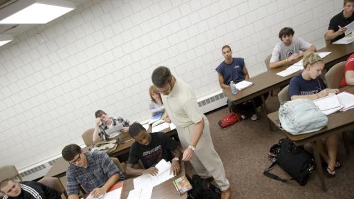 Students in classroom