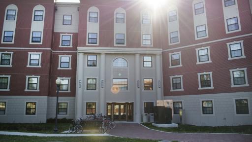 New Residence Hall Entrance