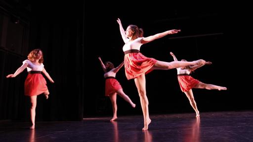 Dancers on stage