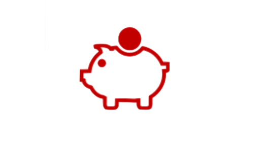 Piggy bank icon