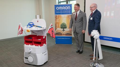 Omron lab opening