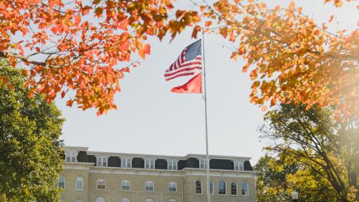 Old Main in Fall