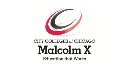 malcom x college logo