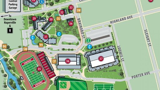 Campus Map North Central College