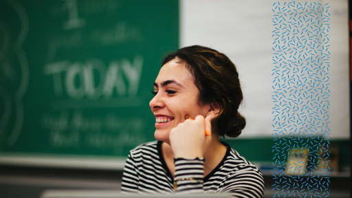 students in class