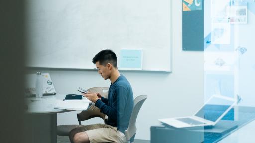 student stuyding