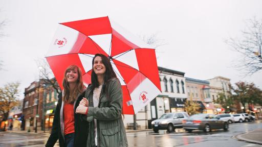 students in downtown naperville 