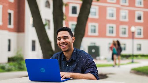 North Central College student