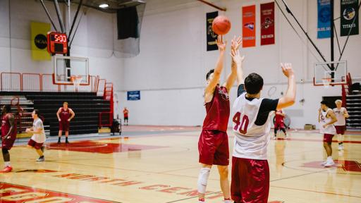 Basketball practice