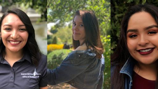 ECI leaders Elizabeth Rodriguez, Mayra Dominguez and Josselin Rodríguez