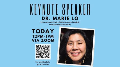 AAPI Speaker Dr. Marie Lo
