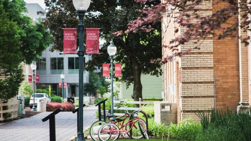 Campus walkway