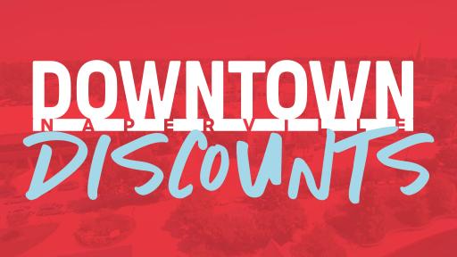 Downtown Naperville Discounts Graphics