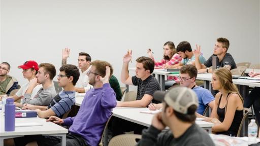 Students in a group